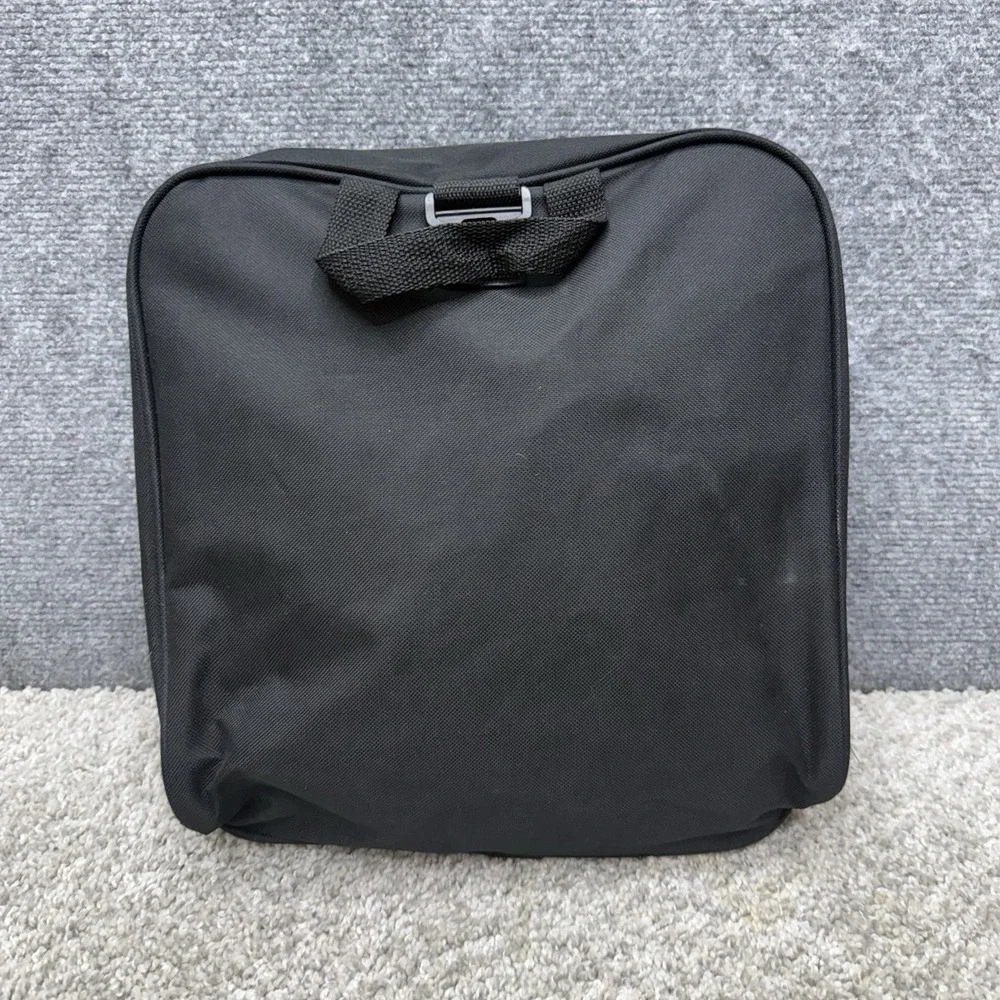 Walt Disney World‎ 1971 Mickey Mouse Black Duffel Bag Gym Tote Collapsible